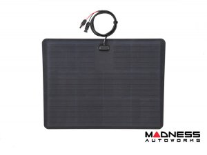 Ford F-150 Flexible Solar Panel Kit - Complete Kit w/ Waterproof Controller + Hood Decal - 2009-2014 - 60W